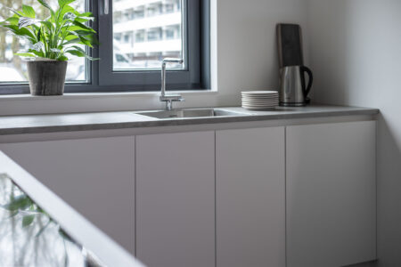 Leicht keuken met keramiek werkblad - Van Manen Keukens