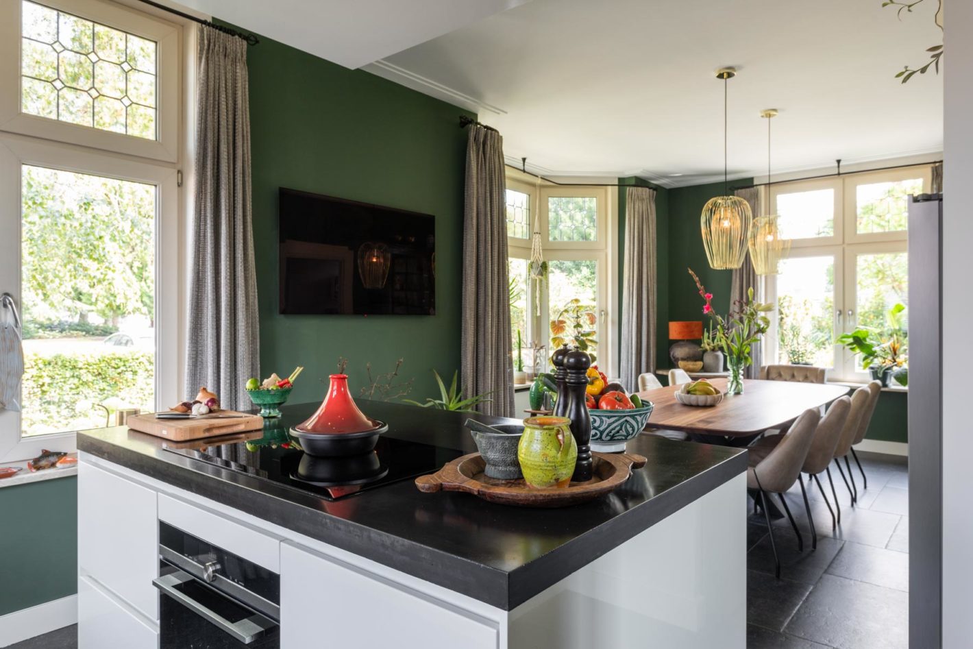 elegante en minimalistische keuken