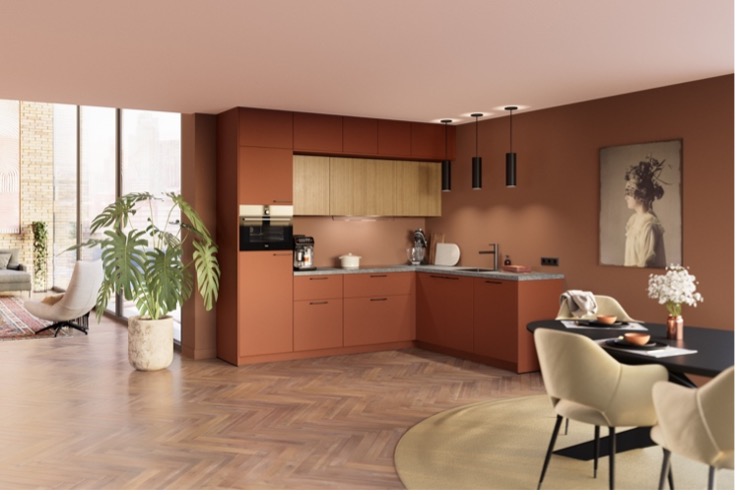 Ton sur Ton | Terracotta keuken