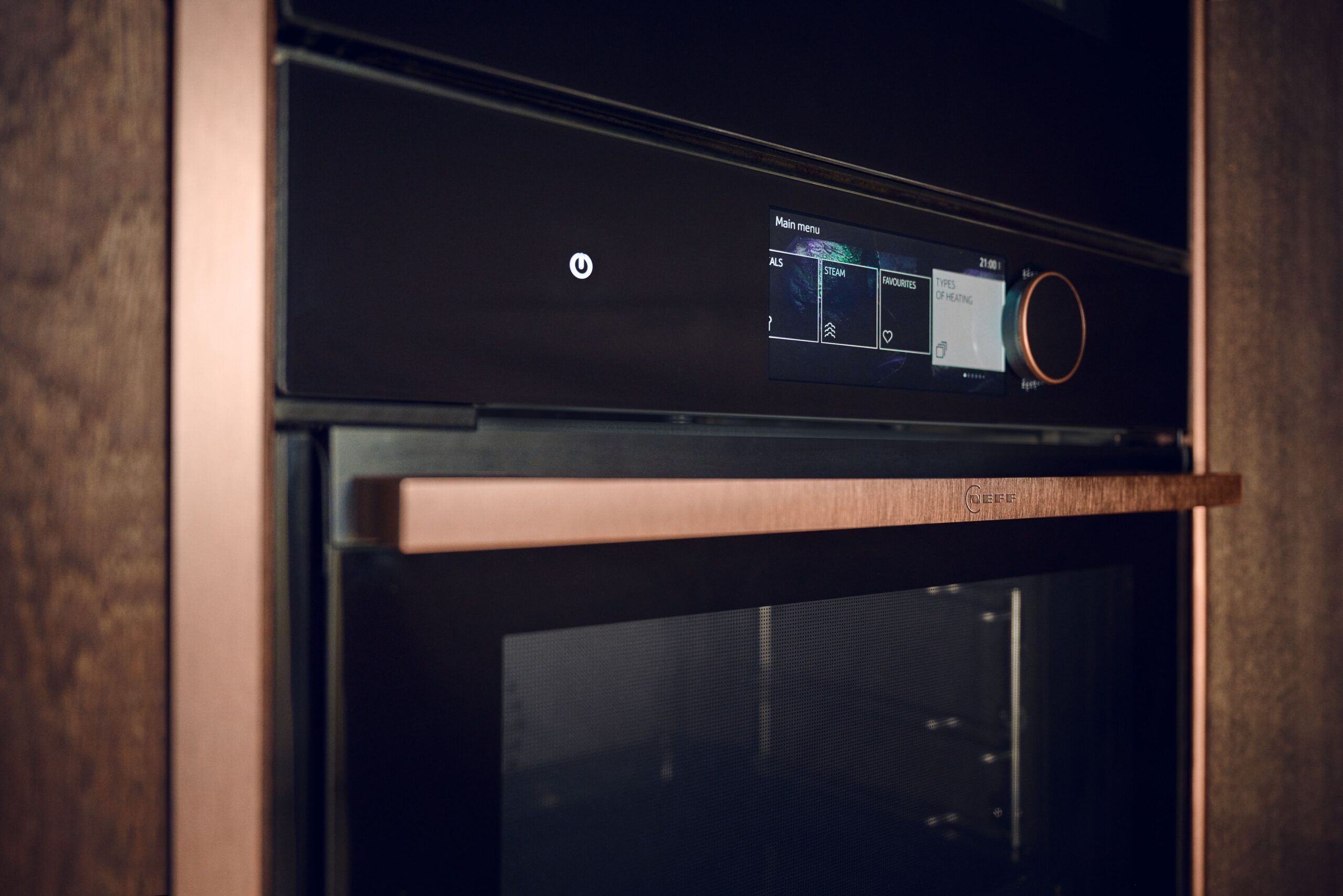 Neff Big Launches - Flex design oven Bronze