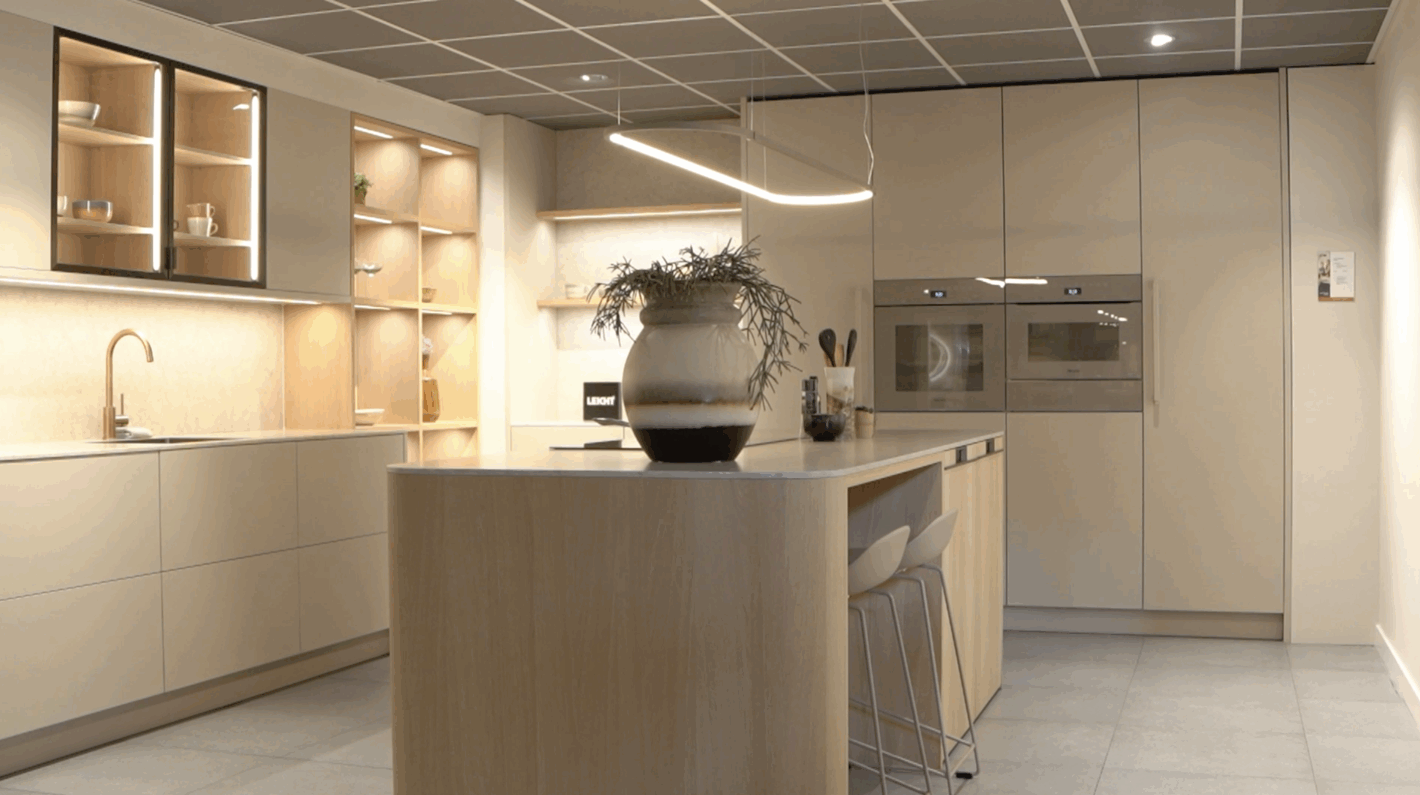 Keukeninspiratie: Leicht keuken met ronde vormen en elegante details