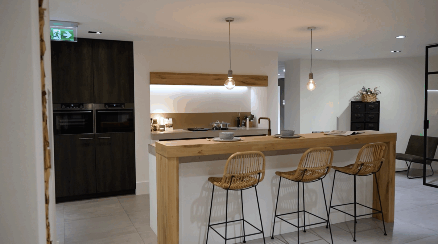 Keukeninspiratie: Leefkeuken met modern klassieke uitstraling