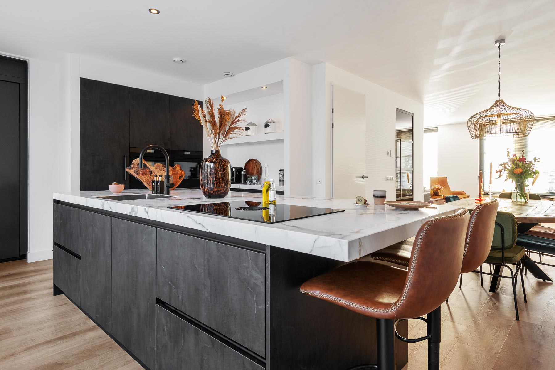 Natuursteen keuken - Van Manen Keukens