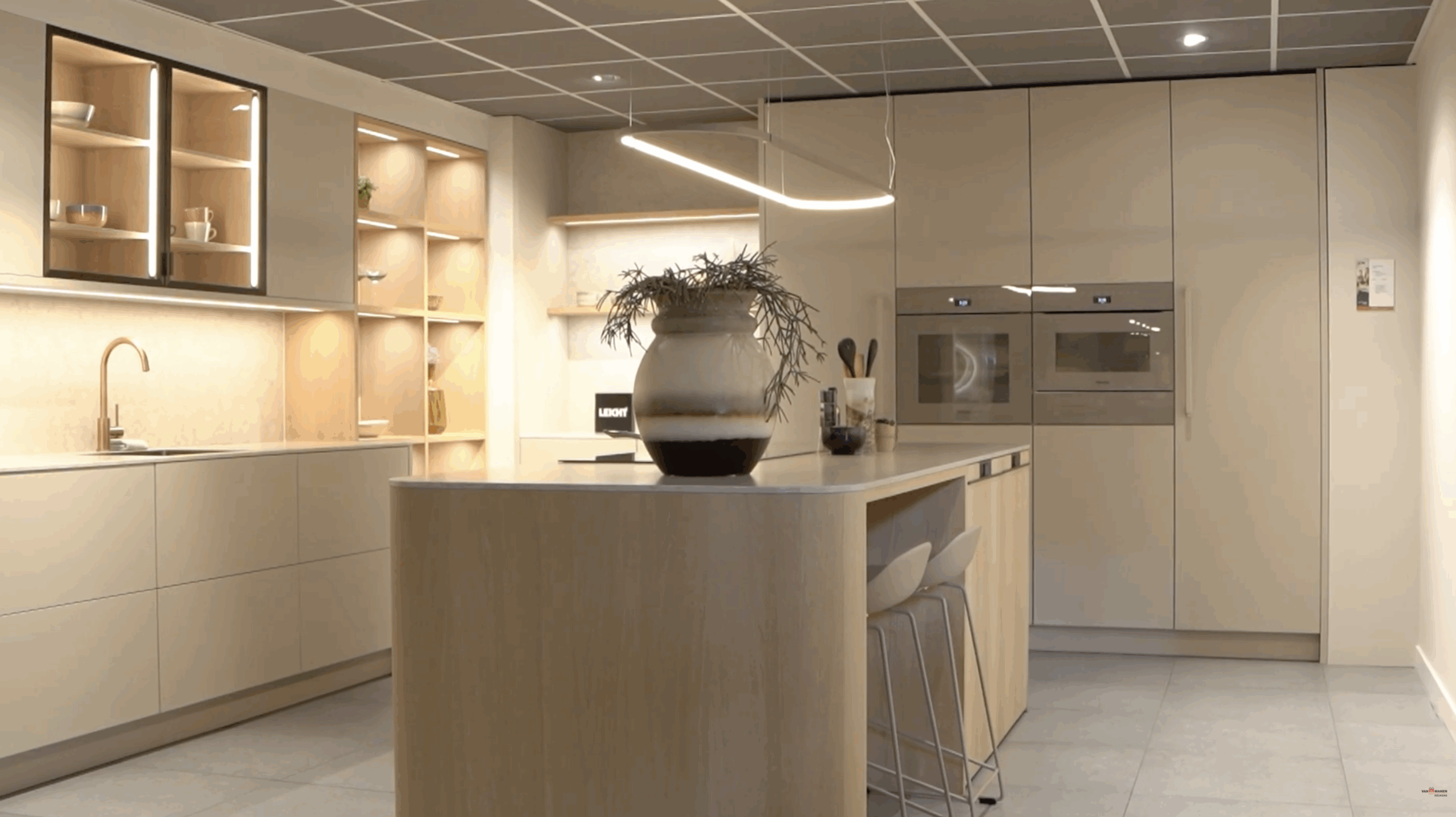 Ronde keuken - Van Manen Keukens