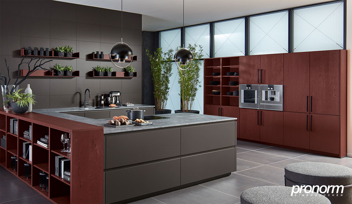 Bordeaux keuken | Van Manen Keukens